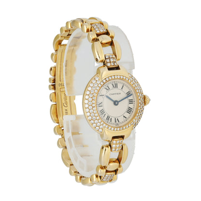 Cartier Paris 878999 Yellow Gold Ladies Watch - Virtual