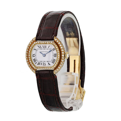 Cartier Paris Ellipse Gondole 18k Yellow Gold Ladies Watch - Virtual