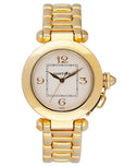 Cartier Pasha 2399 18K Yellow Gold Ladies Watch - Wristwatch