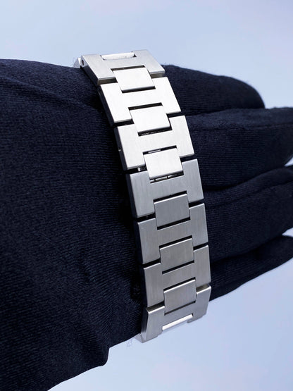 Cartier Pasha 2475 White Dial Steel Ladies Watch - Virtual