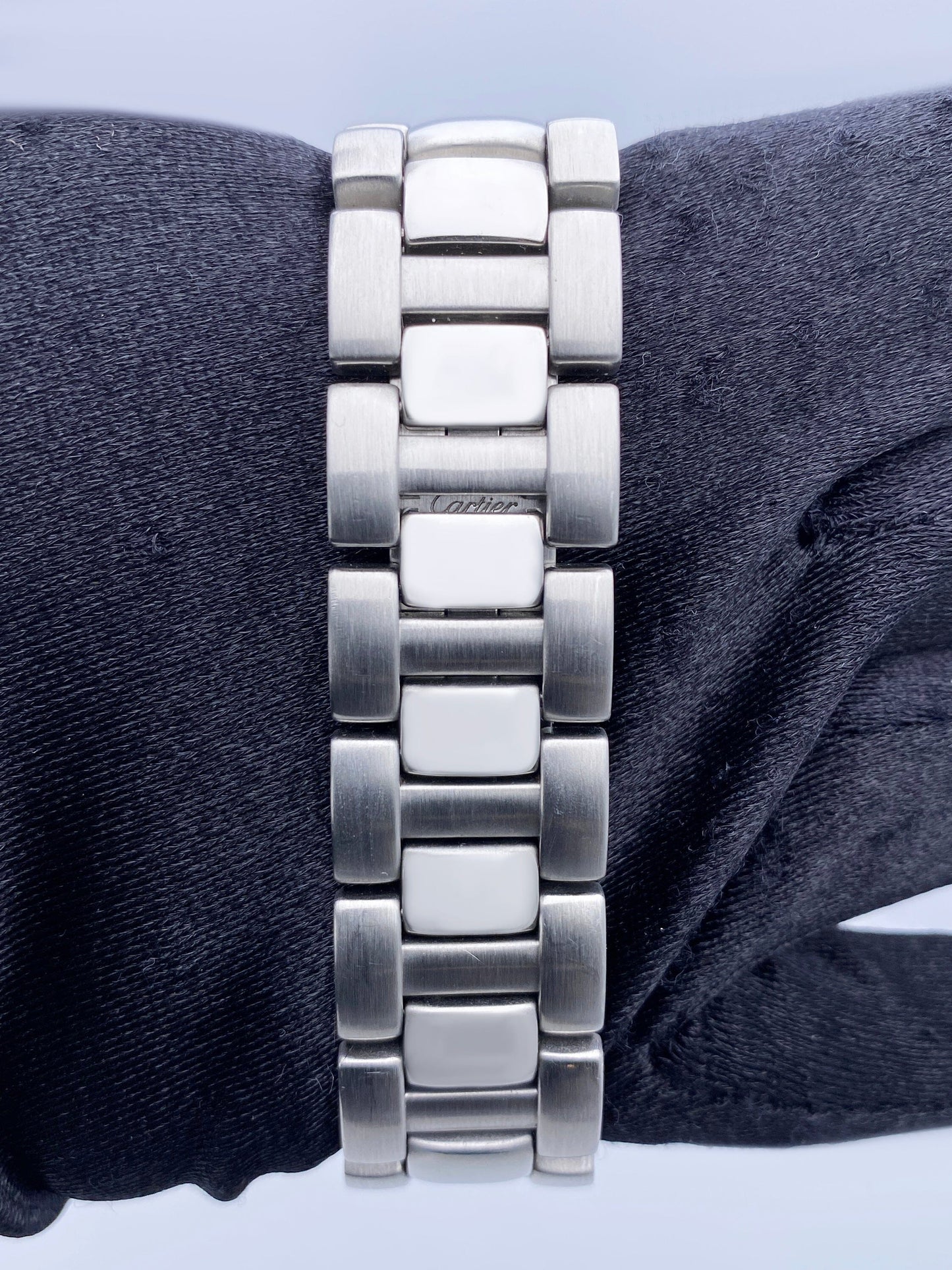 Cartier Pasha W3103055 Silver Dial Chronograph Mens Watch - Wristwatch