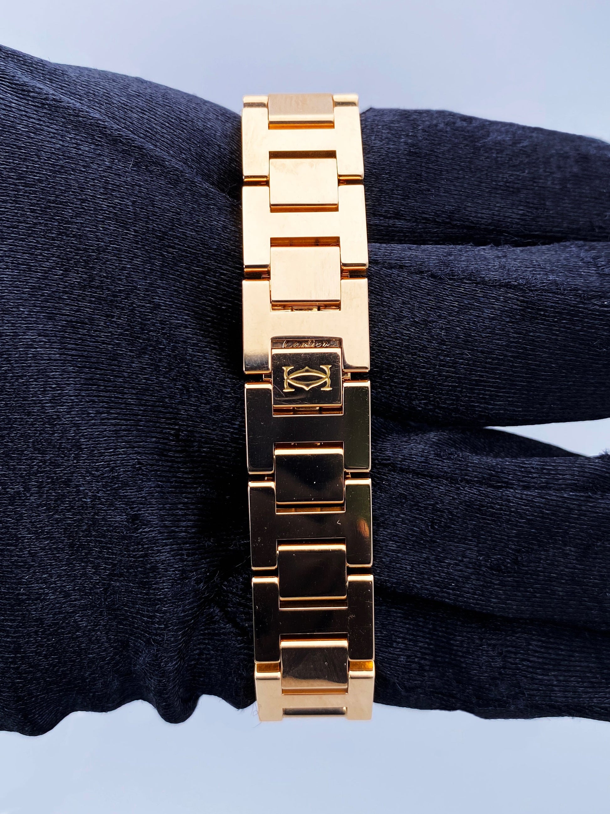 Cartier Pasha WJ124016 Diamond 18K Rose Gold Ladies Watch Box Papers - Wristwatch
