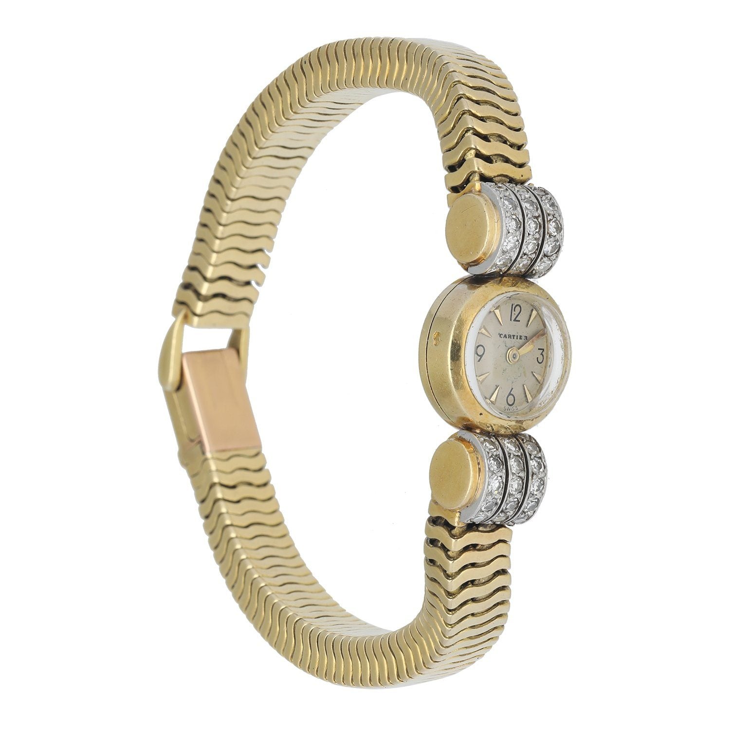 Cartier Retro Yellow gold Vintage Watch