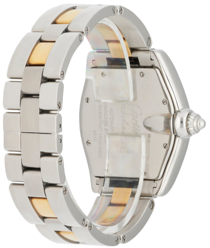 Cartier Roadster 2510 18k Yellow Gold & Steel Mens Watch