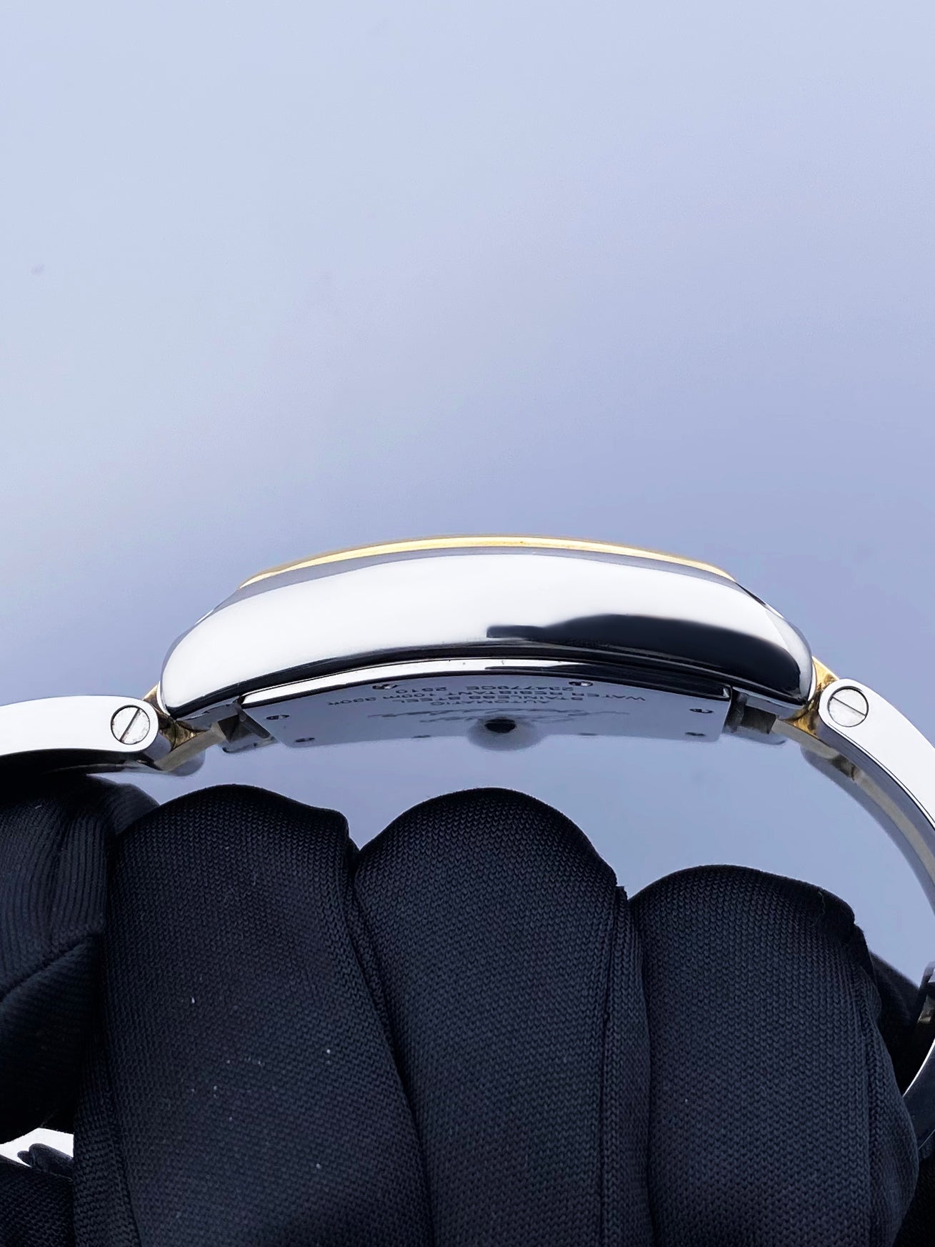 Cartier Roadster 2510 18k Yellow Gold & Steel Mens Watch