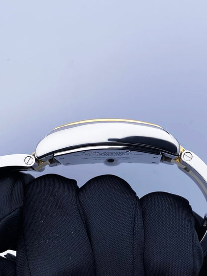 Cartier Roadster 2510 18k Yellow Gold & Steel Mens Watch