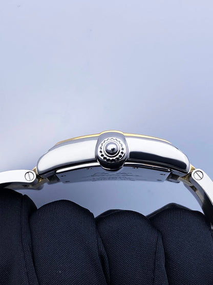 Cartier Roadster 2510 18k Yellow Gold & Steel Mens Watch