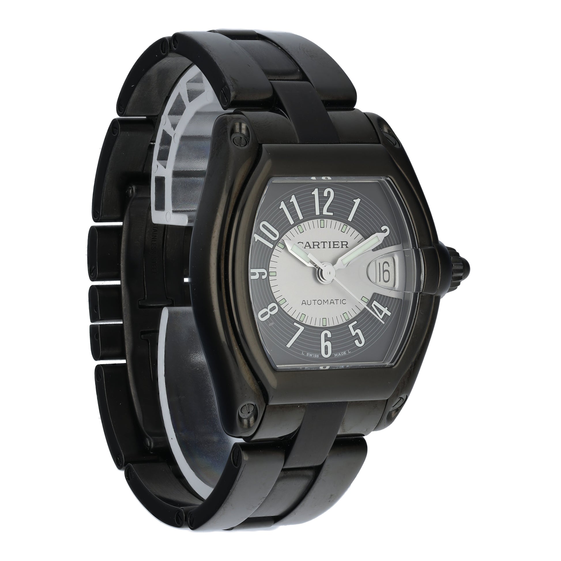 Cartier Roadster 2510 Custom PVD Men’s Watch - Virtual