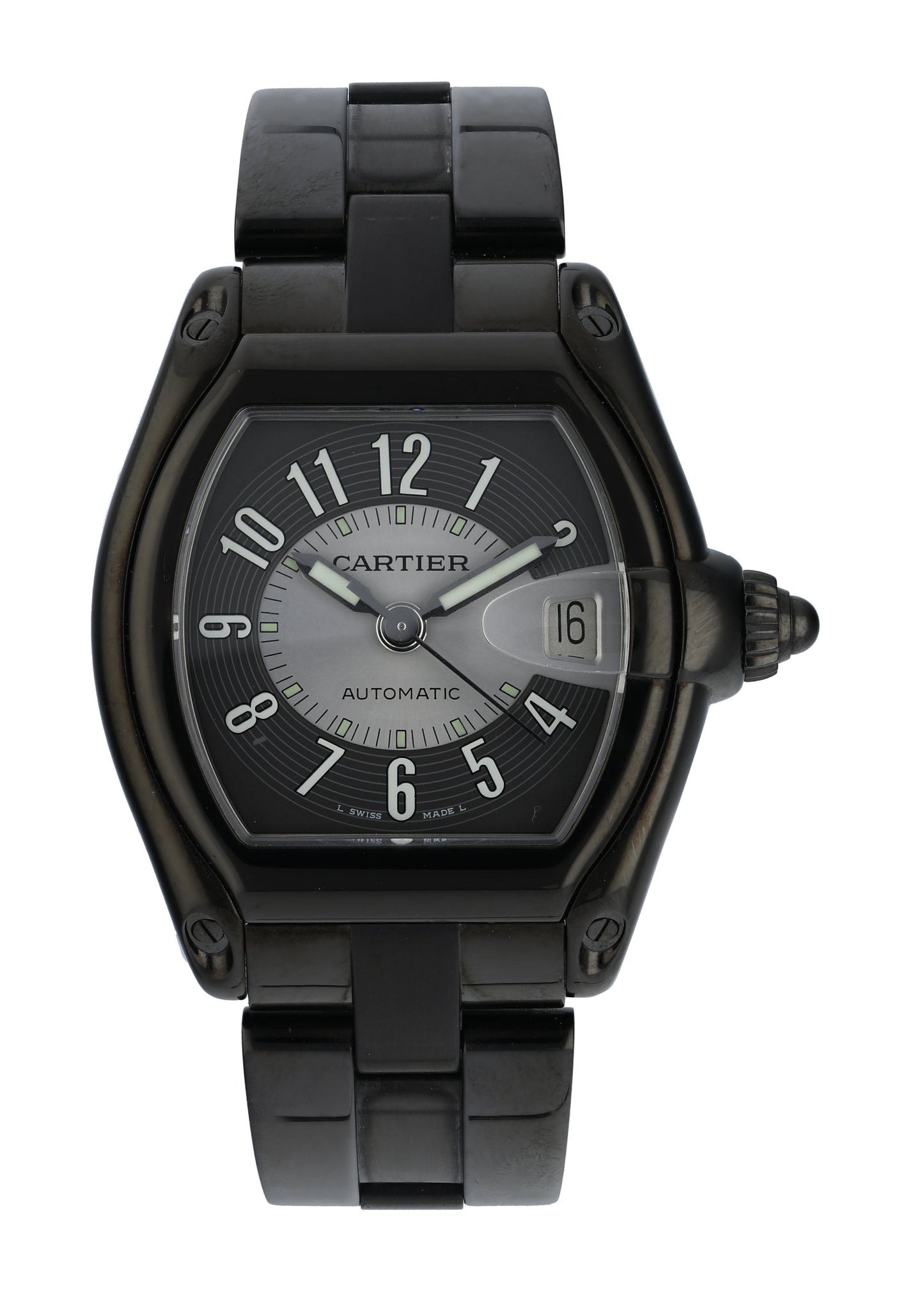 Cartier Roadster 2510 Custom PVD Men’s Watch - Virtual