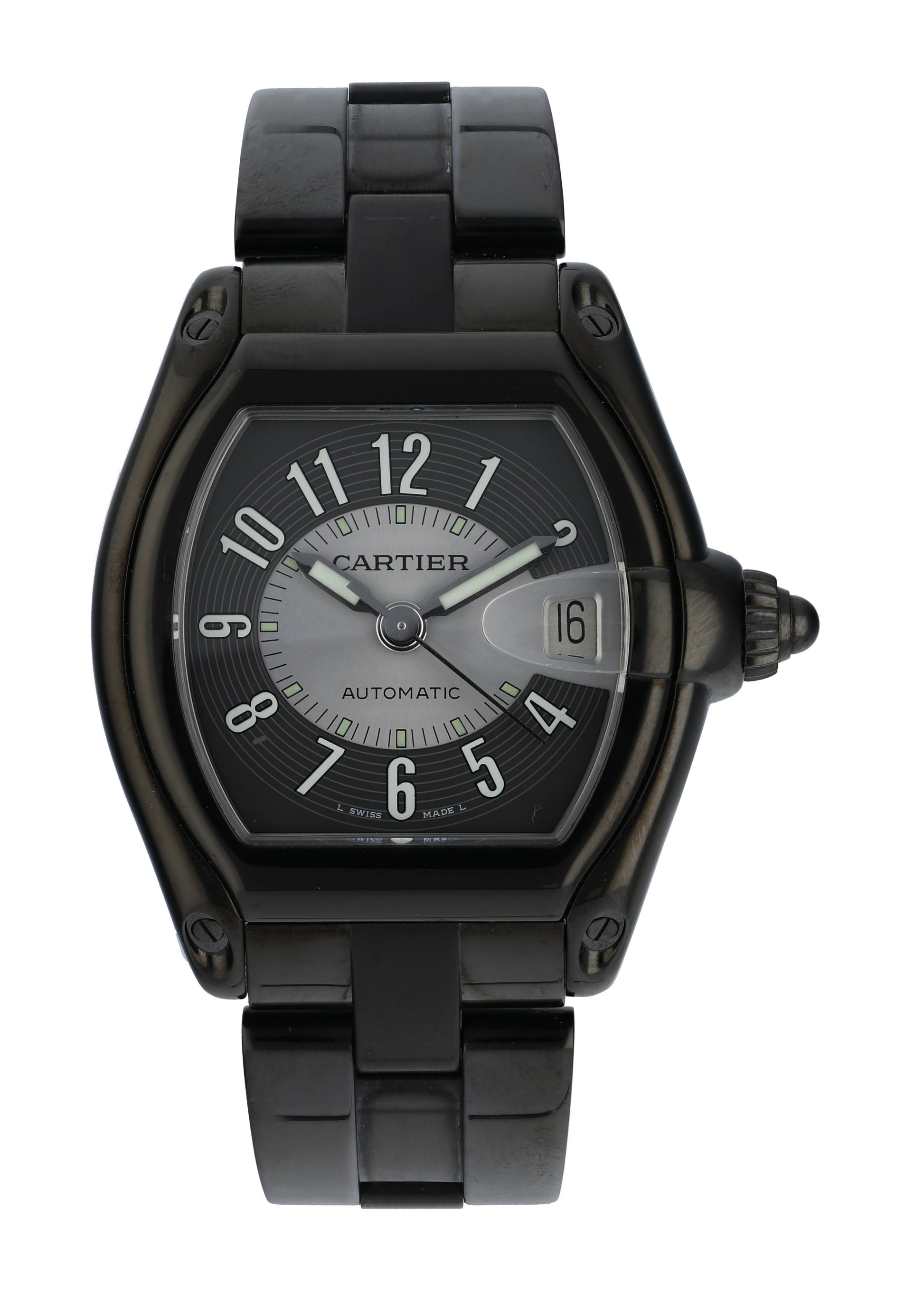 Cartier Roadster 2510 Custom PVD Men’s Watch - Virtual