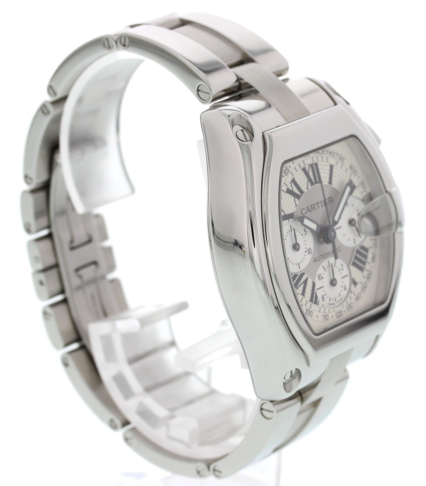 Cartier Roadster 2618 Mens Watch Full Set - Virtual