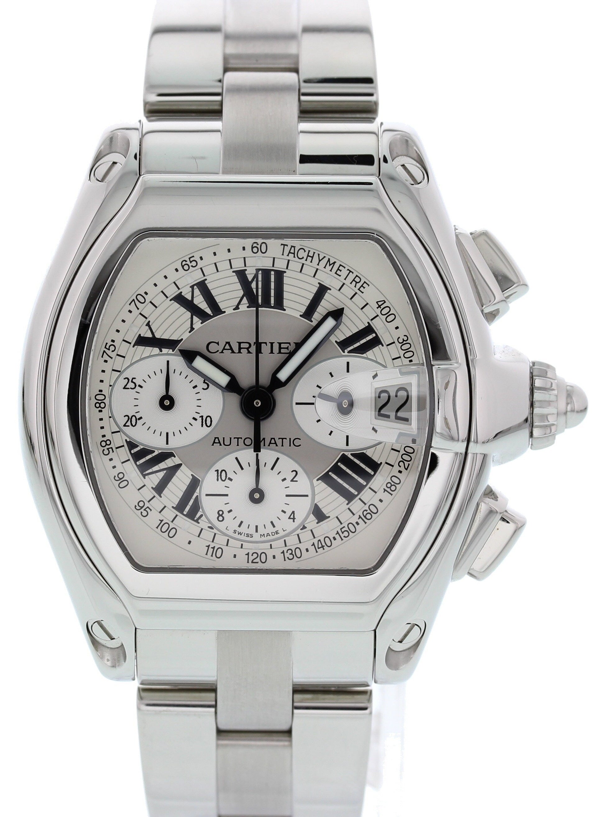 Cartier Roadster 2618 Mens Watch Full Set - Virtual