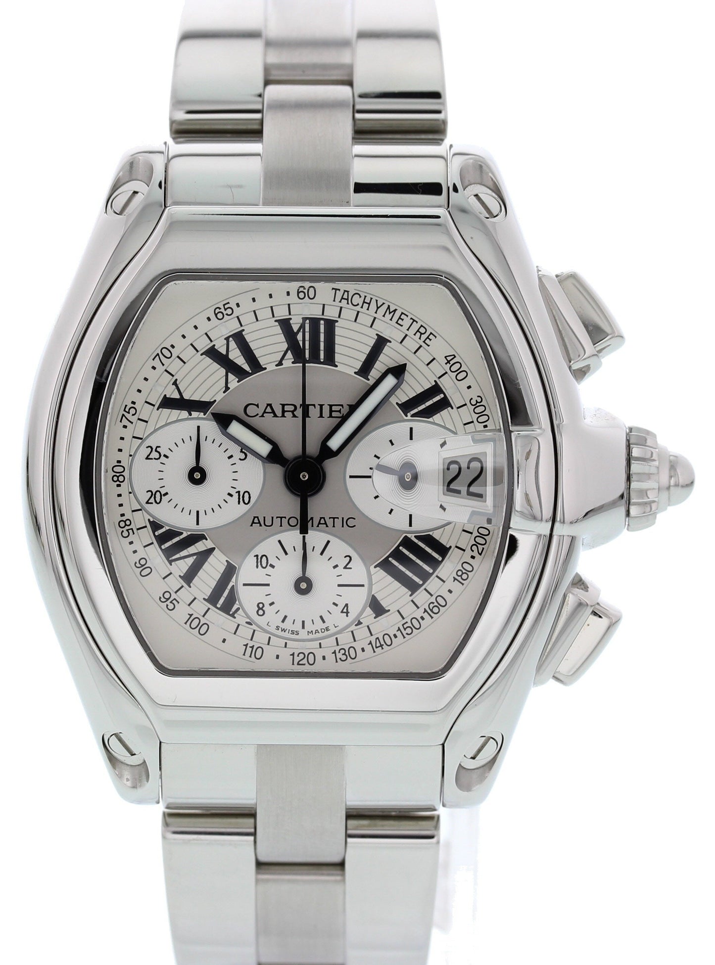 Cartier Roadster 2618 Mens Watch Full Set - Virtual