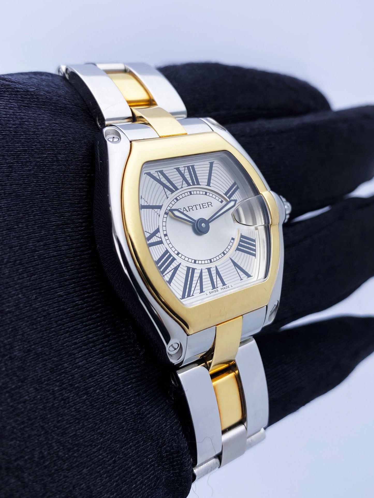 Cartier Roadster 2675 Two Tone Ladies Watch - Wristwatch