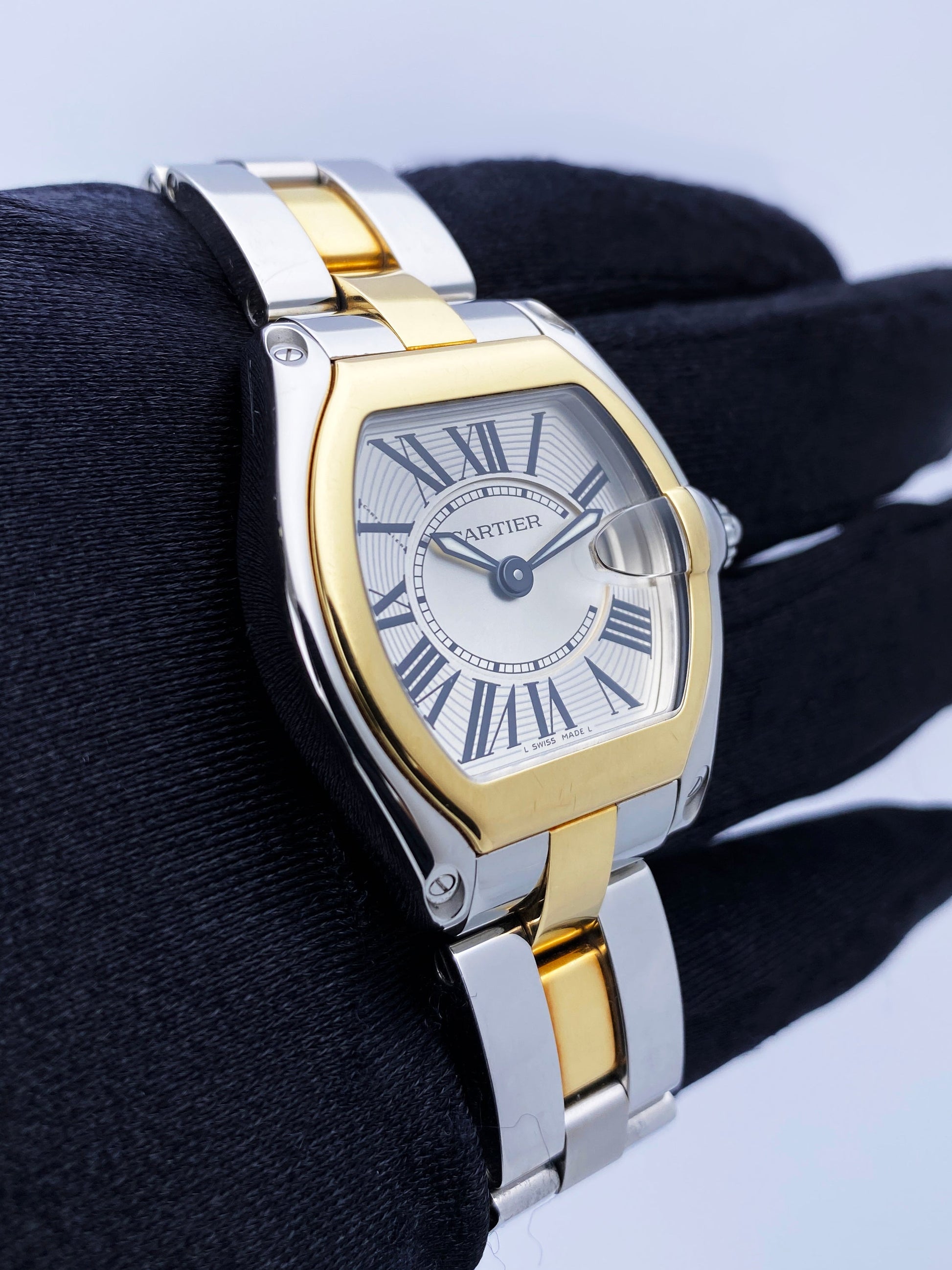 Cartier Roadster 2675 Two Tone Ladies Watch - Wristwatch