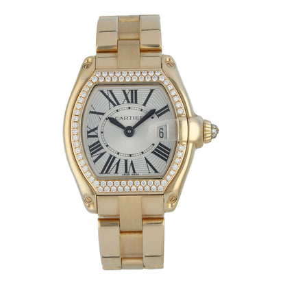 Cartier Roadster 2676 18K Yellow Gold & Diamonds Ladies Watch - Virtual