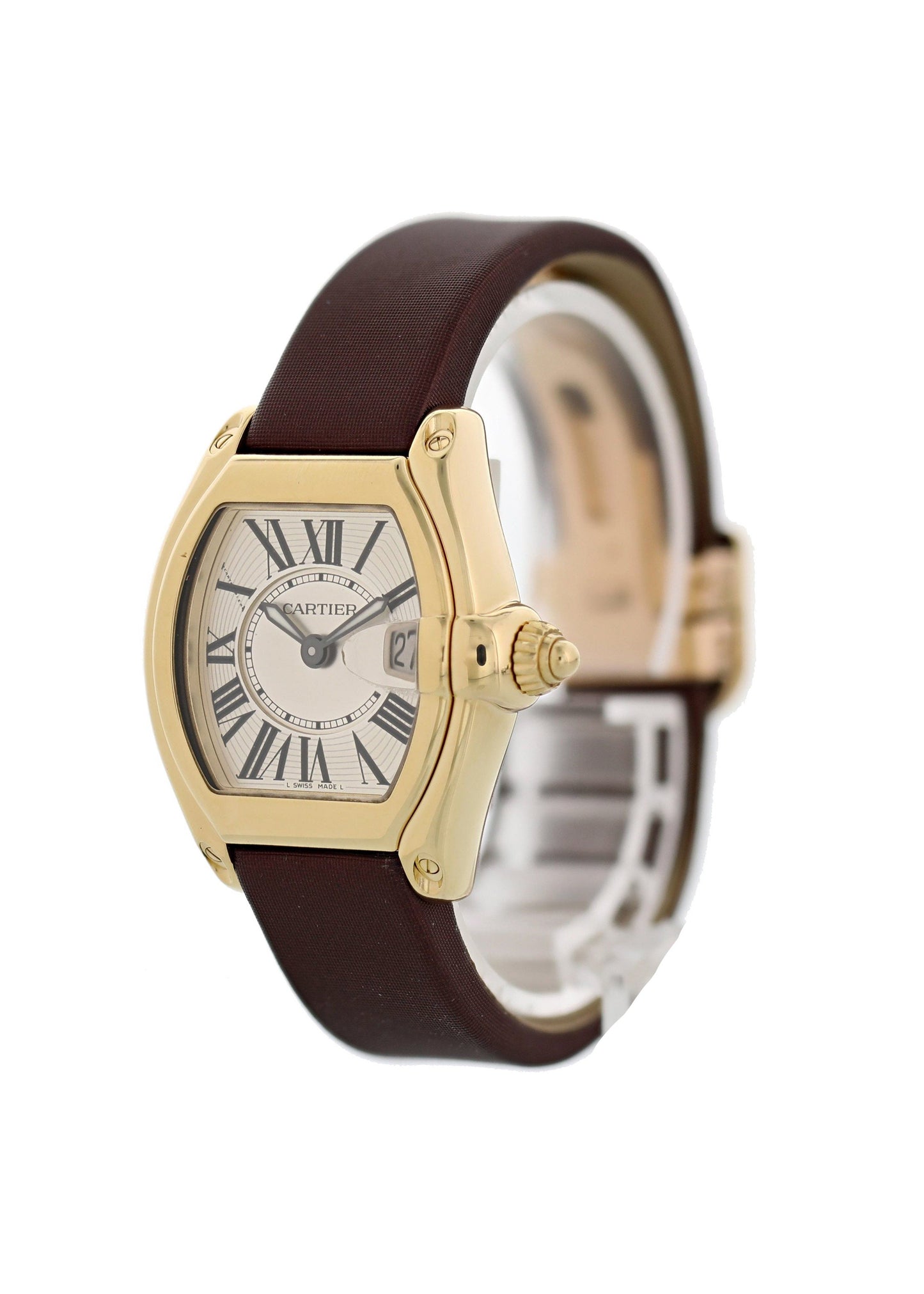 Cartier Roadster 2676 18K Yellow Gold Ladies Watch