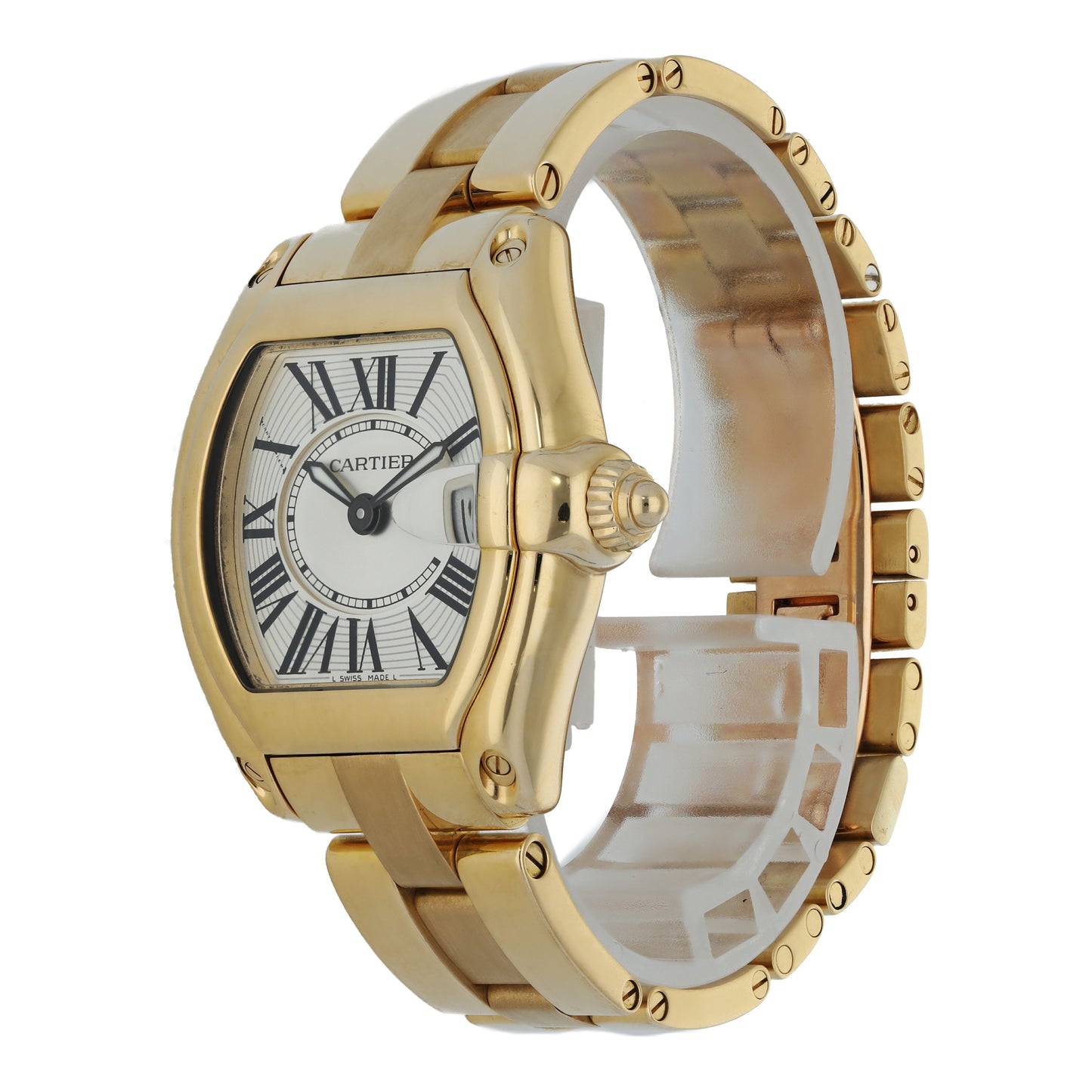 Cartier Roadster 2676 Yellow Gold Ladies Watch