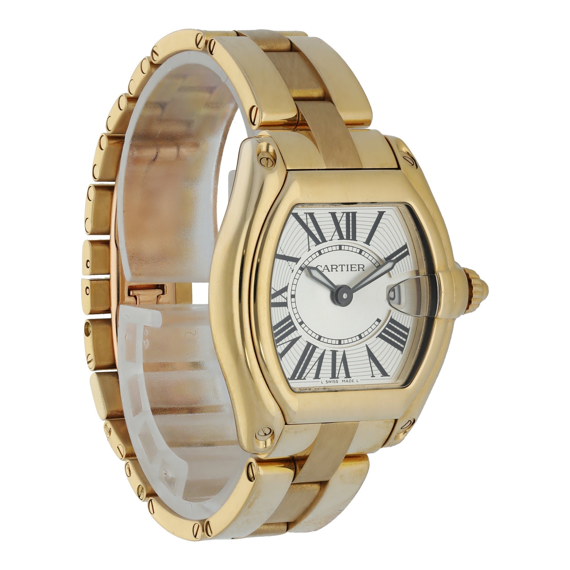 Cartier Roadster 2676 Yellow Gold Ladies Watch