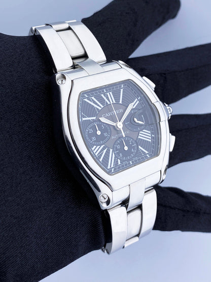 Cartier Roadster GGC98000 / 2618 Black Dial Mens Watch