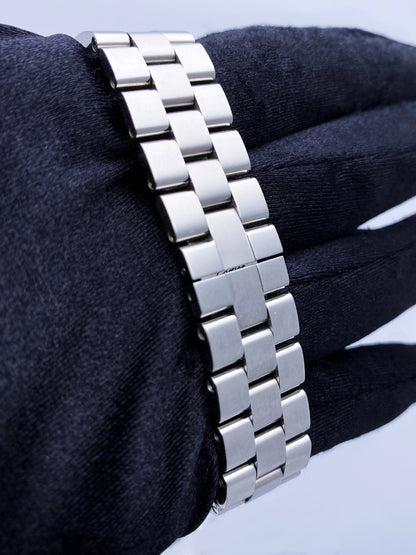 Cartier Roadster W62017V3 Pink Dial Steel Ladies Watch