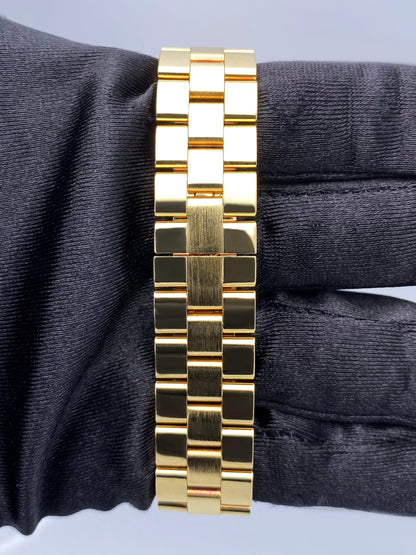 Cartier Roadster W62018Y5 Sliver Dial Yellow Gold Ladies Watch