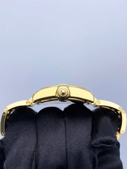 Cartier Roadster W62018Y5 Sliver Dial Yellow Gold Ladies Watch