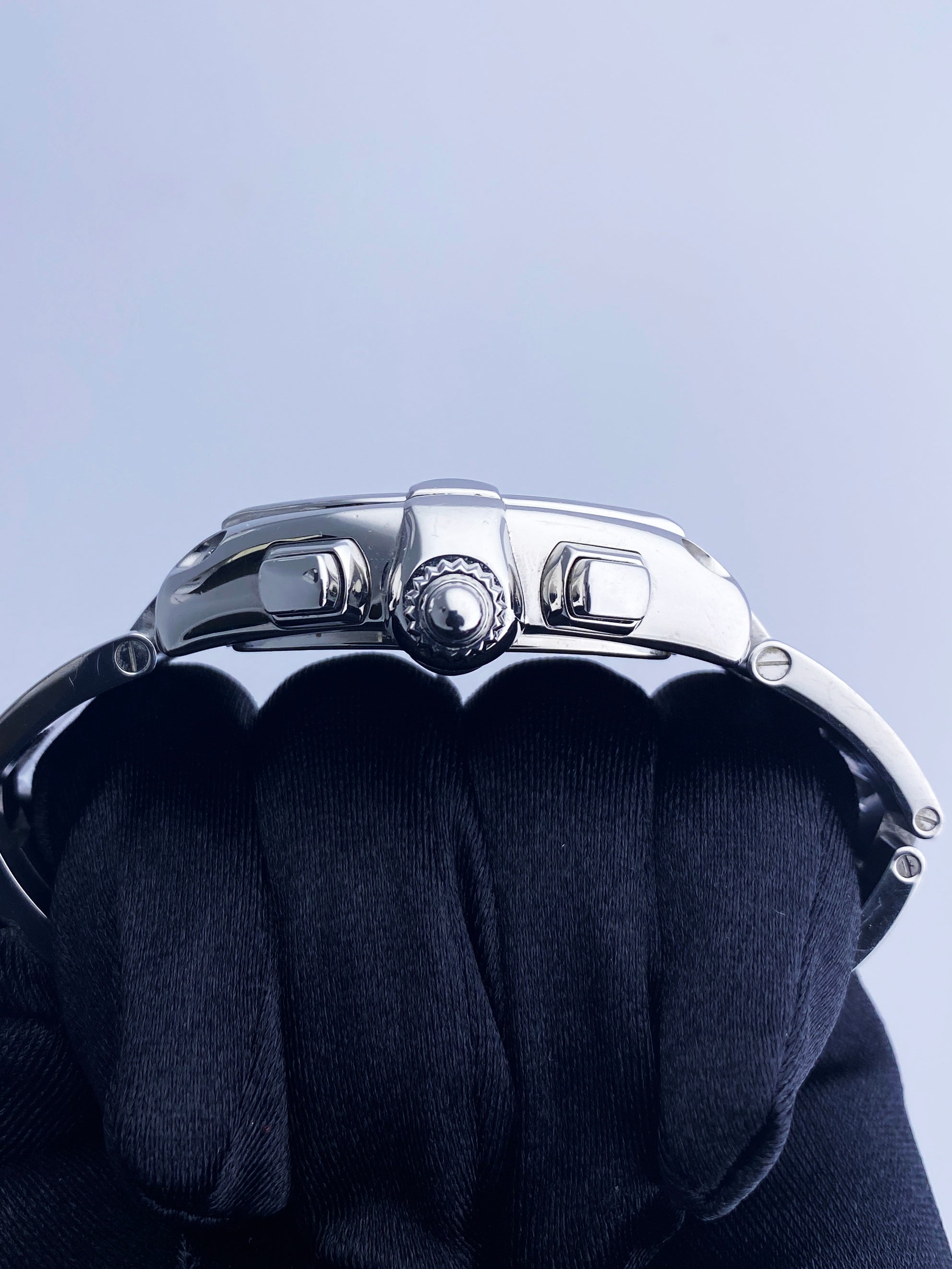 Cartier Roadster XL 2618 Sliver Dial Mens Watch – Phigora