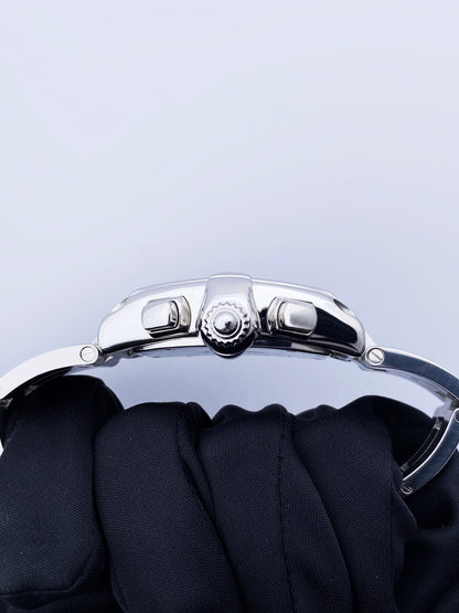 Cartier Roadster XL 2618 Sliver Dial Mens Watch Box and Papers