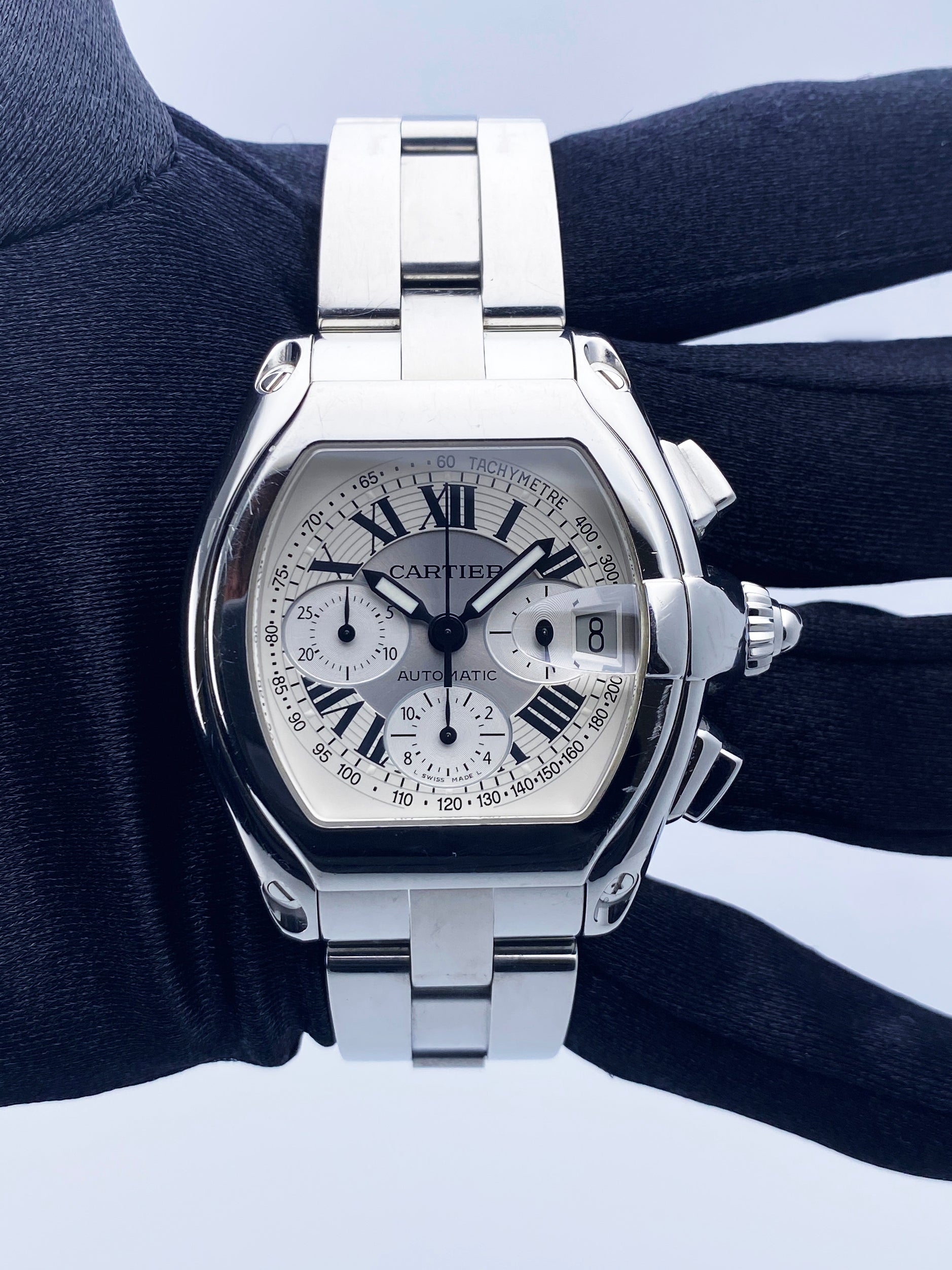Cartier Roadster XL Chronograph 2618 Men's Watch – Phigora