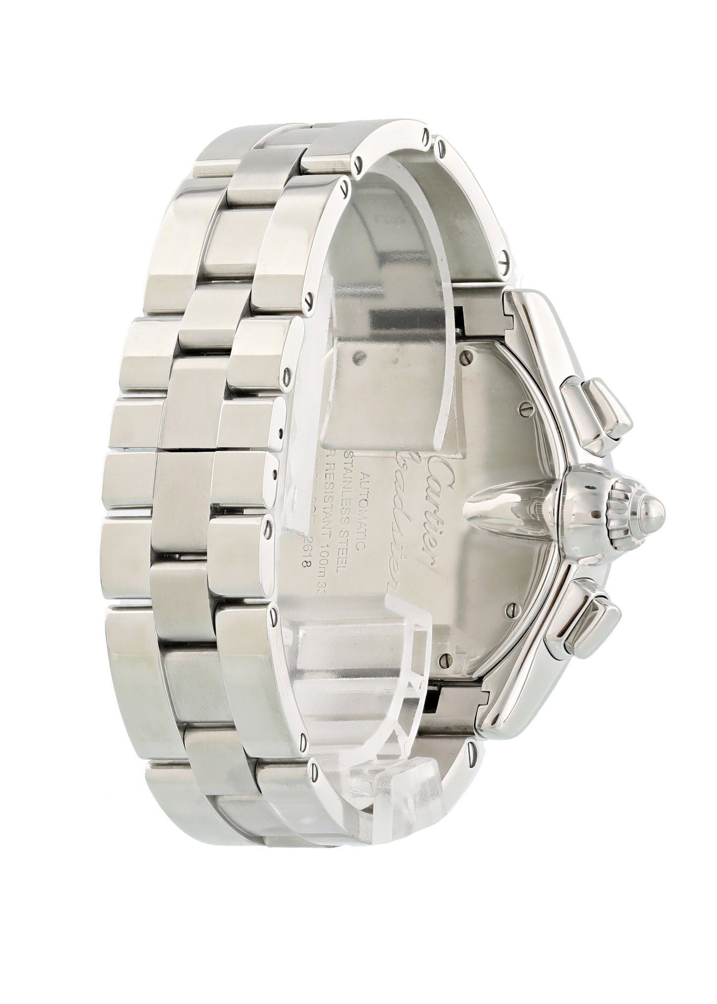 Cartier Roadster XL Chronograph 2618 Mens Watch - Wristwatch
