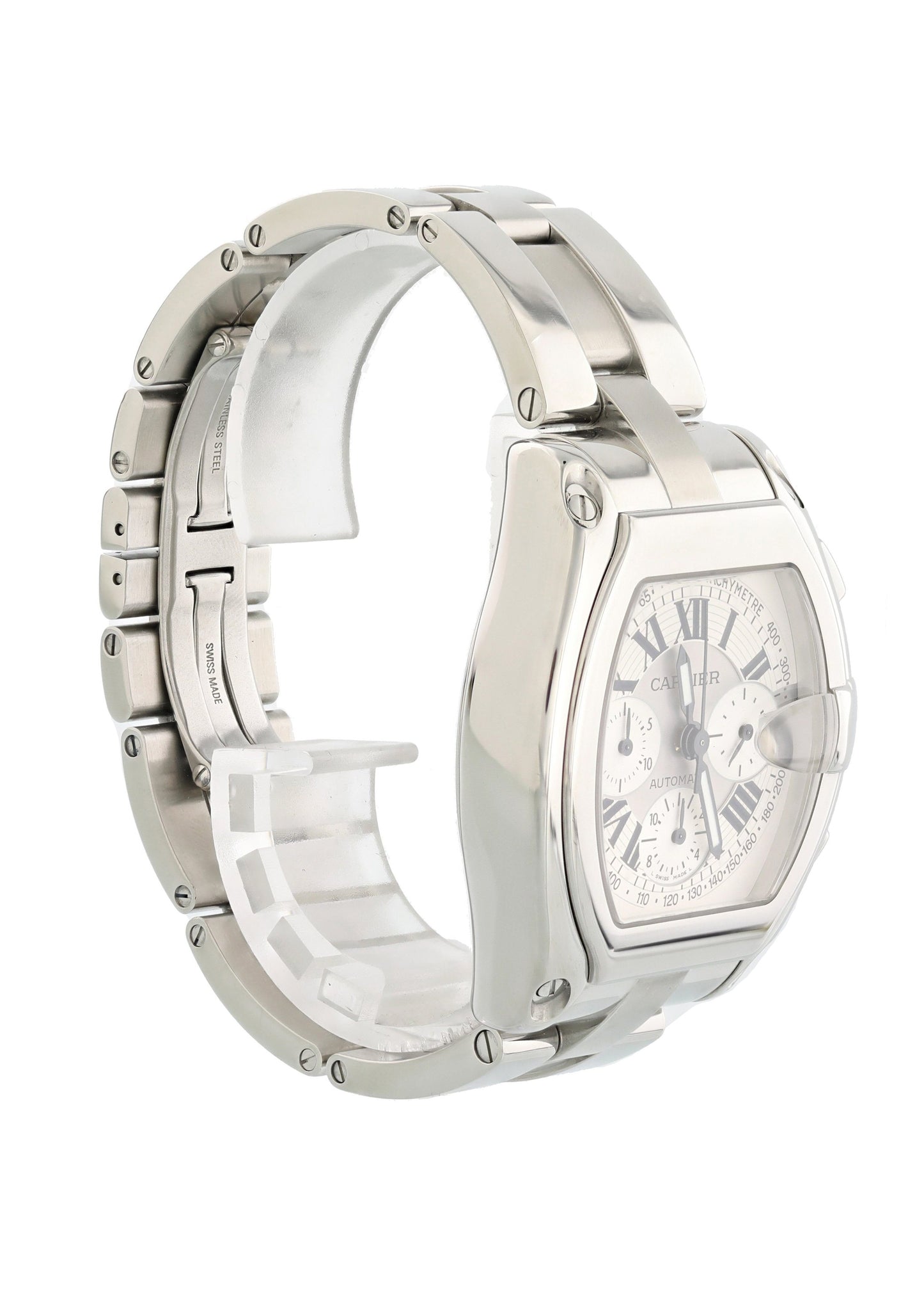Cartier Roadster XL Chronograph 2618 Mens Watch - Wristwatch