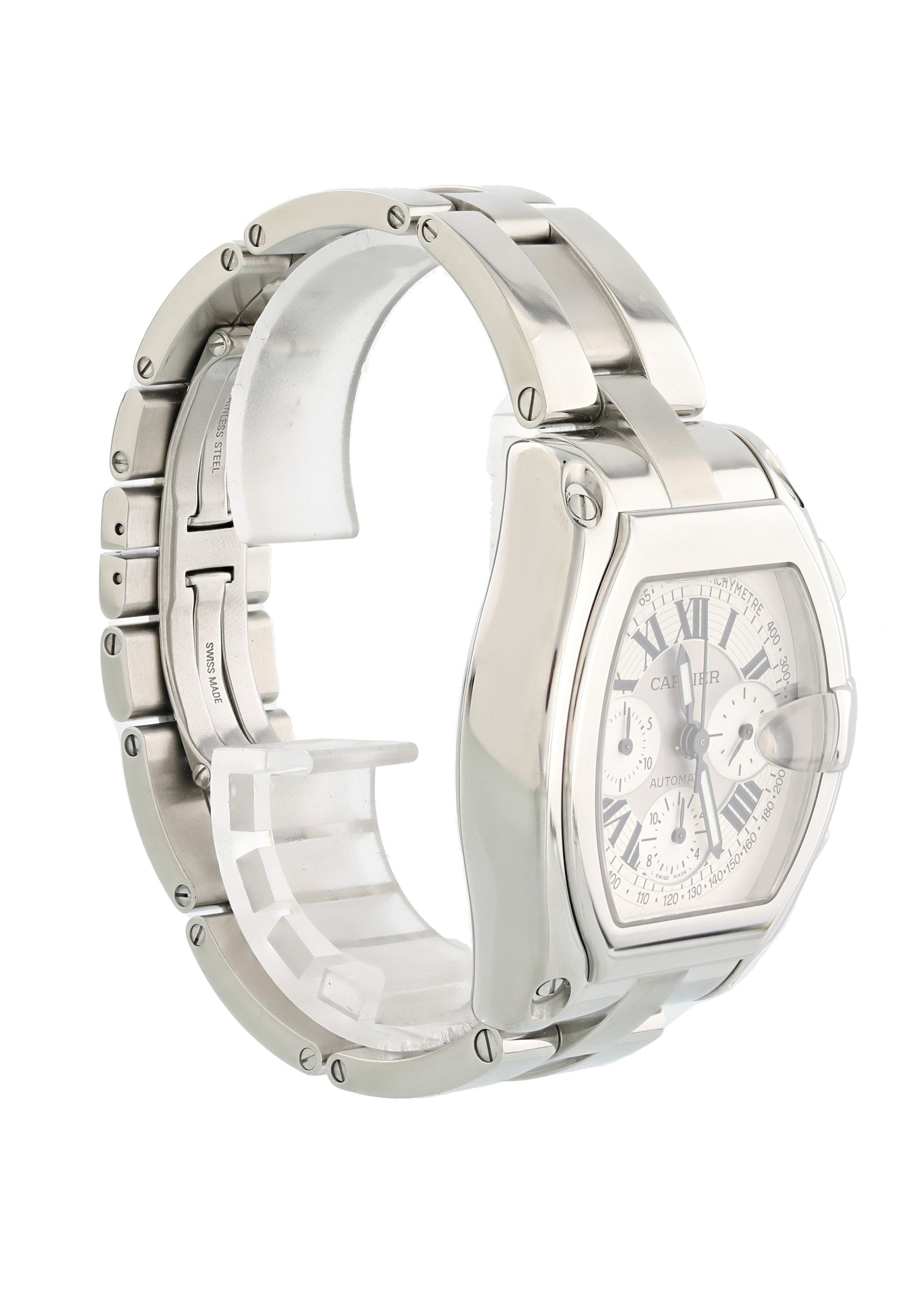 Cartier Roadster XL Chronograph 2618 Mens Watch - Wristwatch