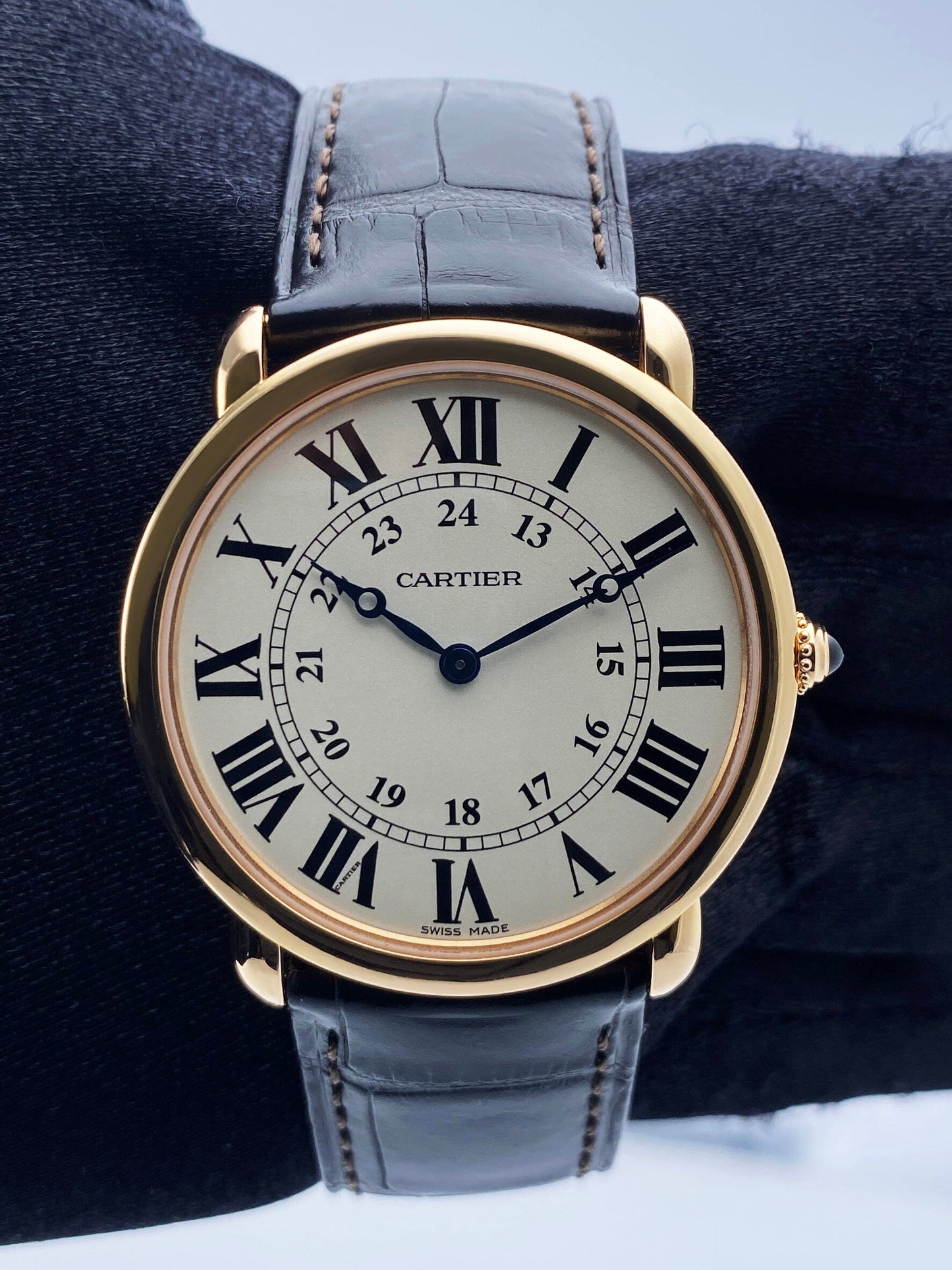 Cartier Ronde Louis W6800251 18K Rose Gold Watch - Virtual