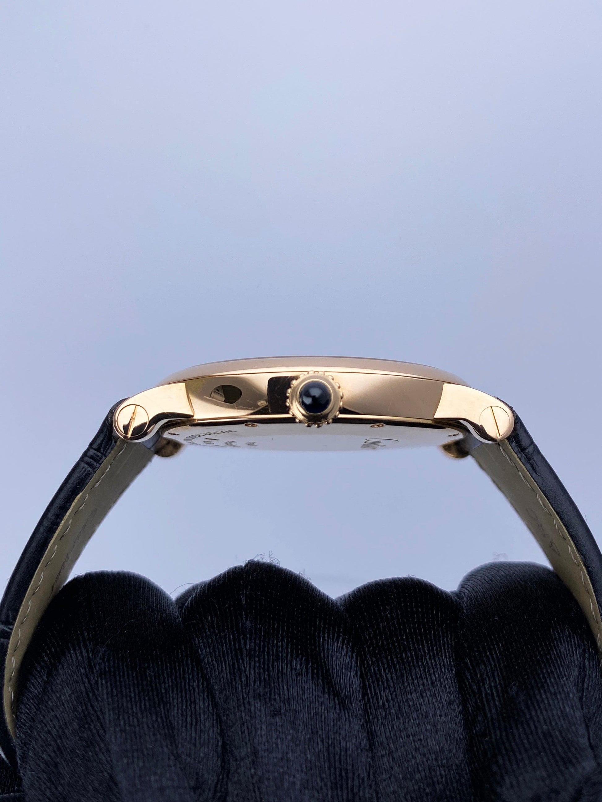 Cartier Rotonde W1556252 Calendar Aperture and Power Reserve Watch