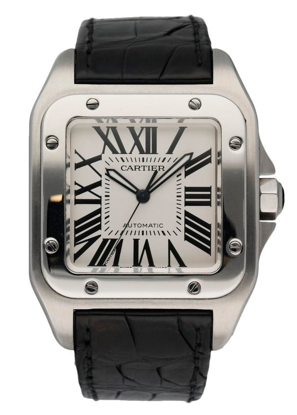 Cartier Santos-100 2656 Men’s XL Watch Box & Papers - Wristwatch