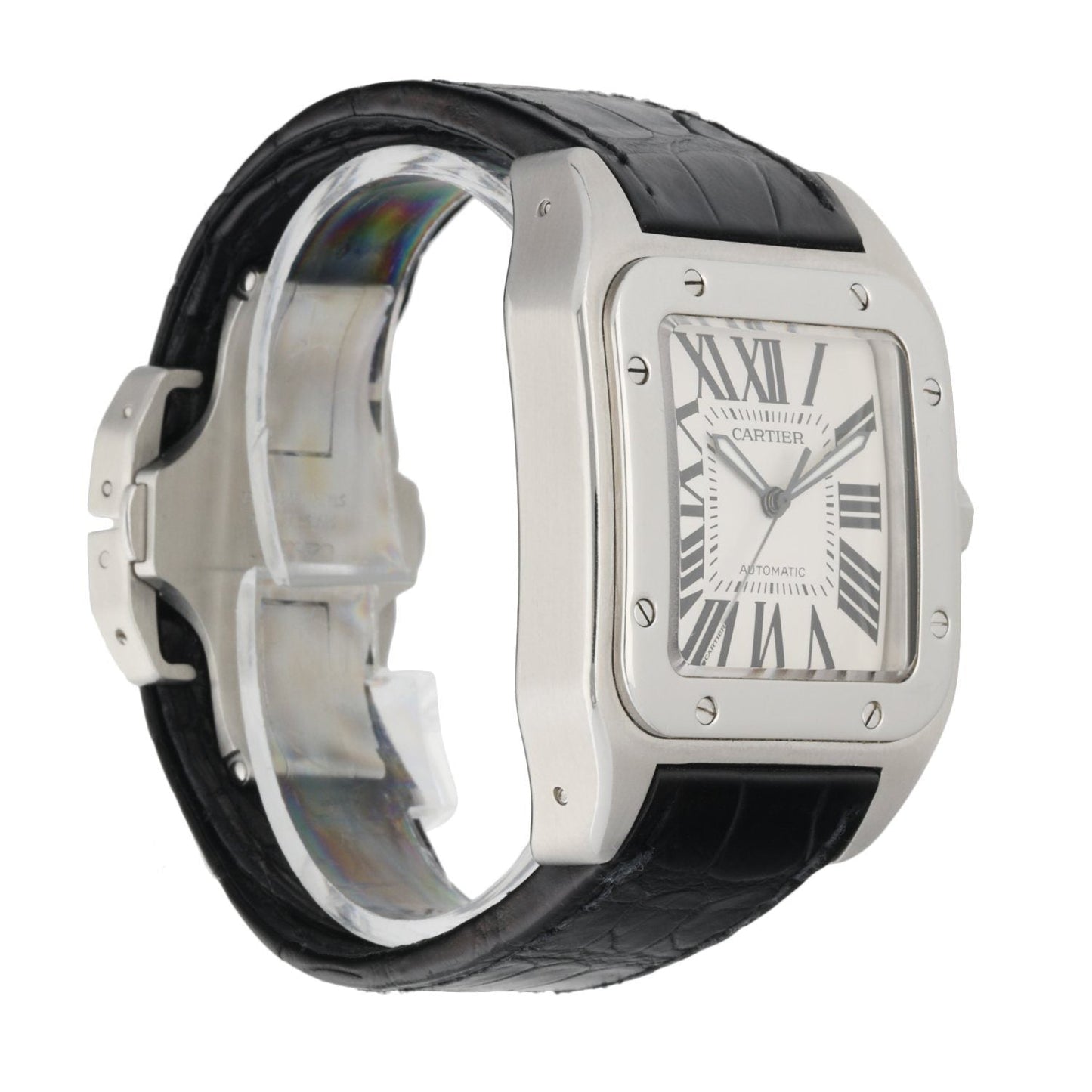 Cartier Santos-100 2656 Men’s XL Watch Box & Papers - Wristwatch