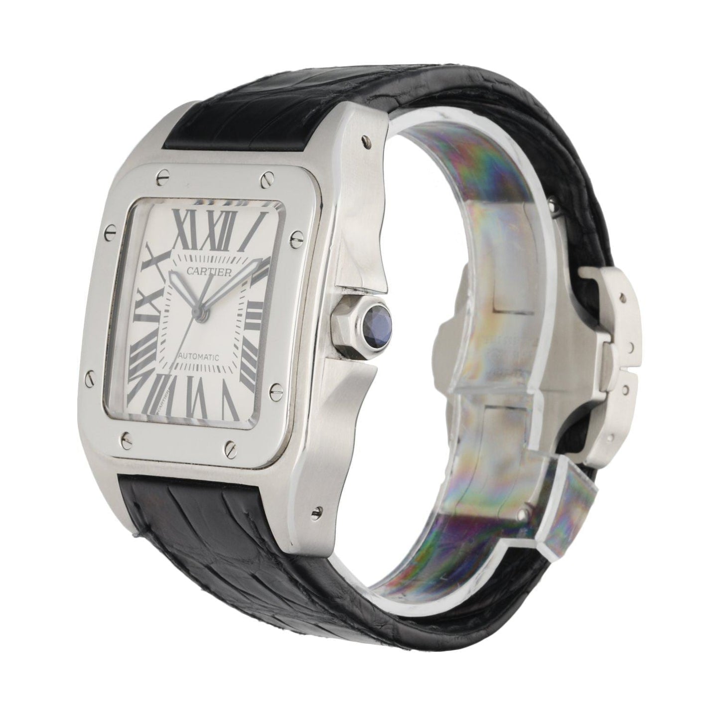Cartier Santos-100 2656 Men’s XL Watch Box & Papers - Wristwatch