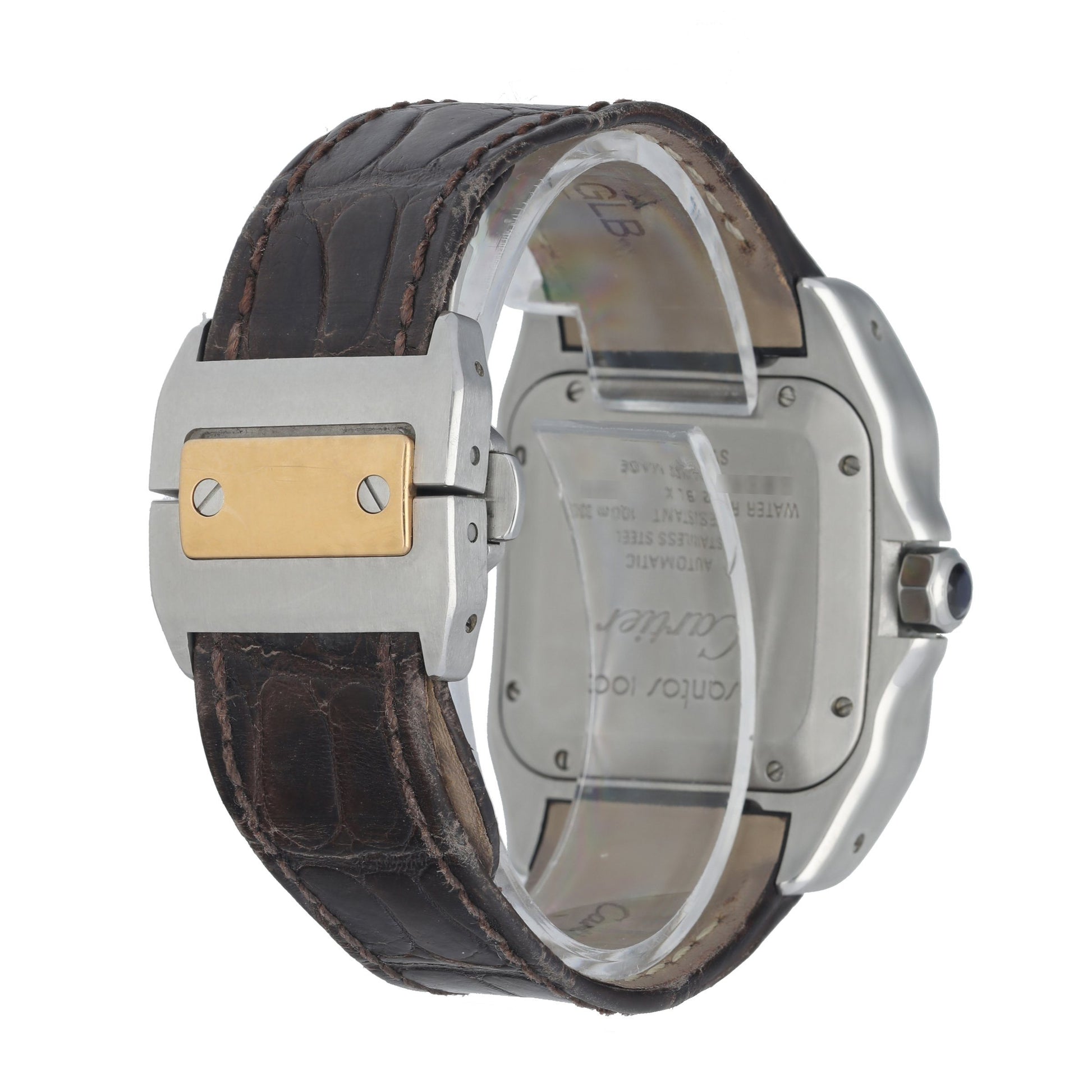 Cartier Santos 100 Stainless Steel 2878 Midsize Automatic Watch