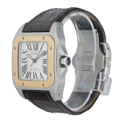 Cartier Santos 100 Stainless Steel 2878 Midsize Automatic Watch