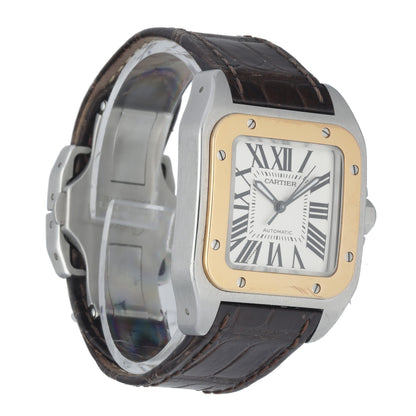 Cartier Santos 100 Stainless Steel 2878 Midsize Automatic Watch