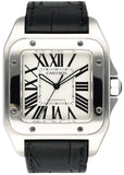 Cartier Santos-100 W20073X8 / 2656 Mens Watch - Wristwatch