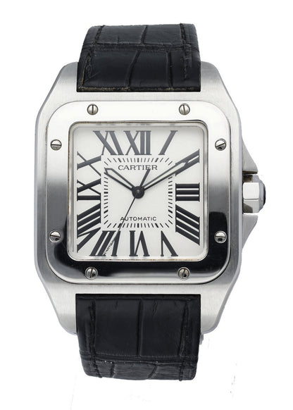 Cartier Santos 100 XL 2656 Men’s Watch Box & Papers - Wristwatch
