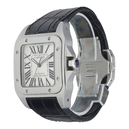 Cartier Santos 100 XL 2656 Men’s Watch Box & Papers - Wristwatch