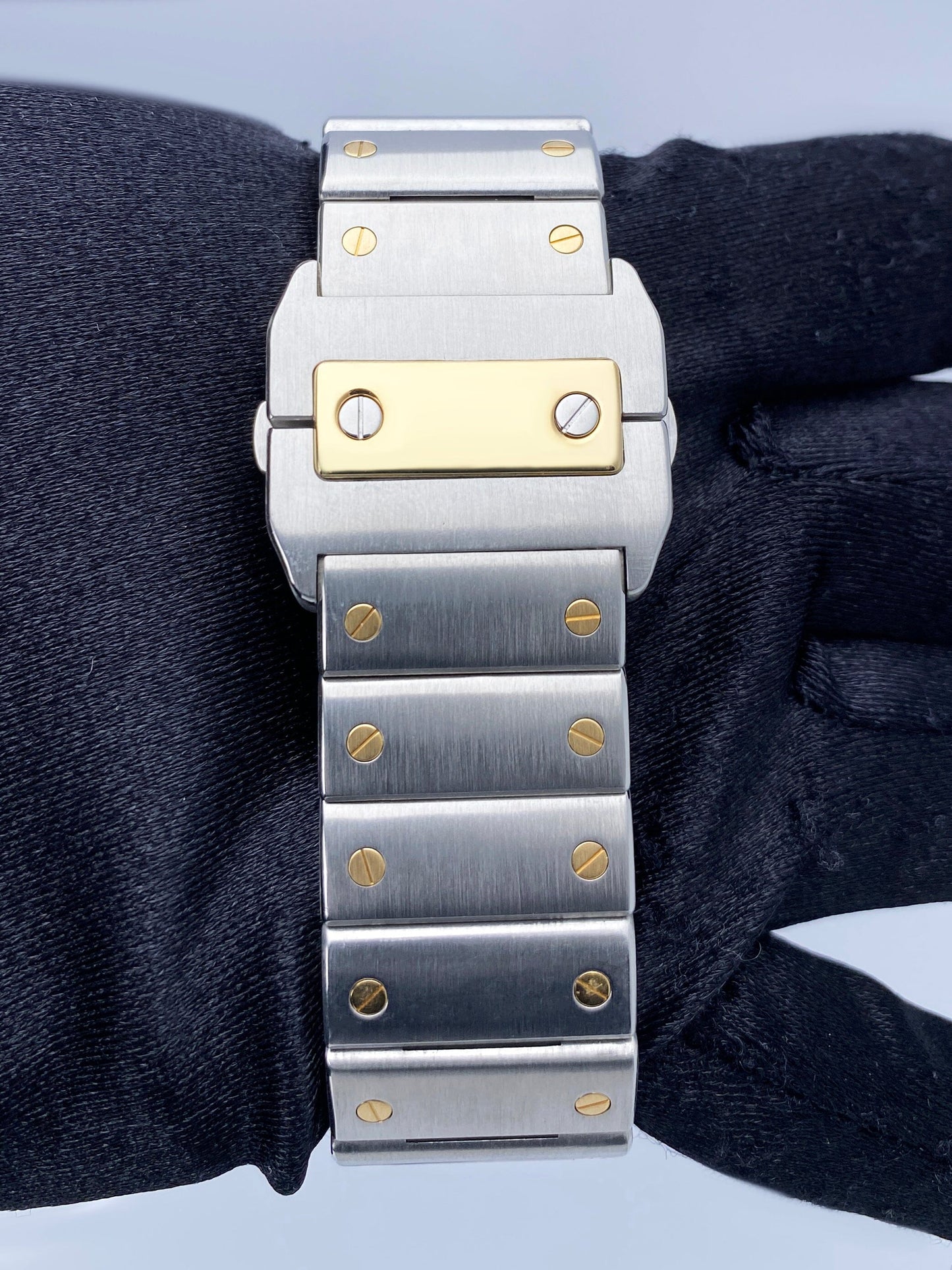 Cartier Santos-100 XL W200728G Two Tones Mens Watch