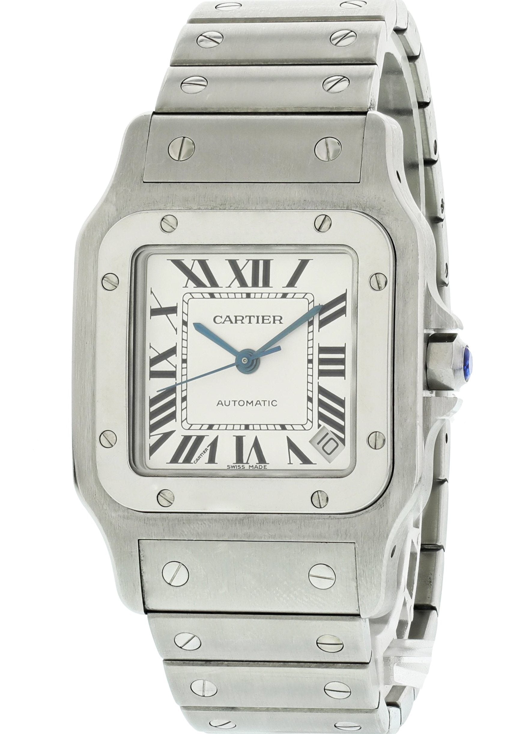 Cartier Santos 2823 Men’s Watch Box Papers - Wristwatch