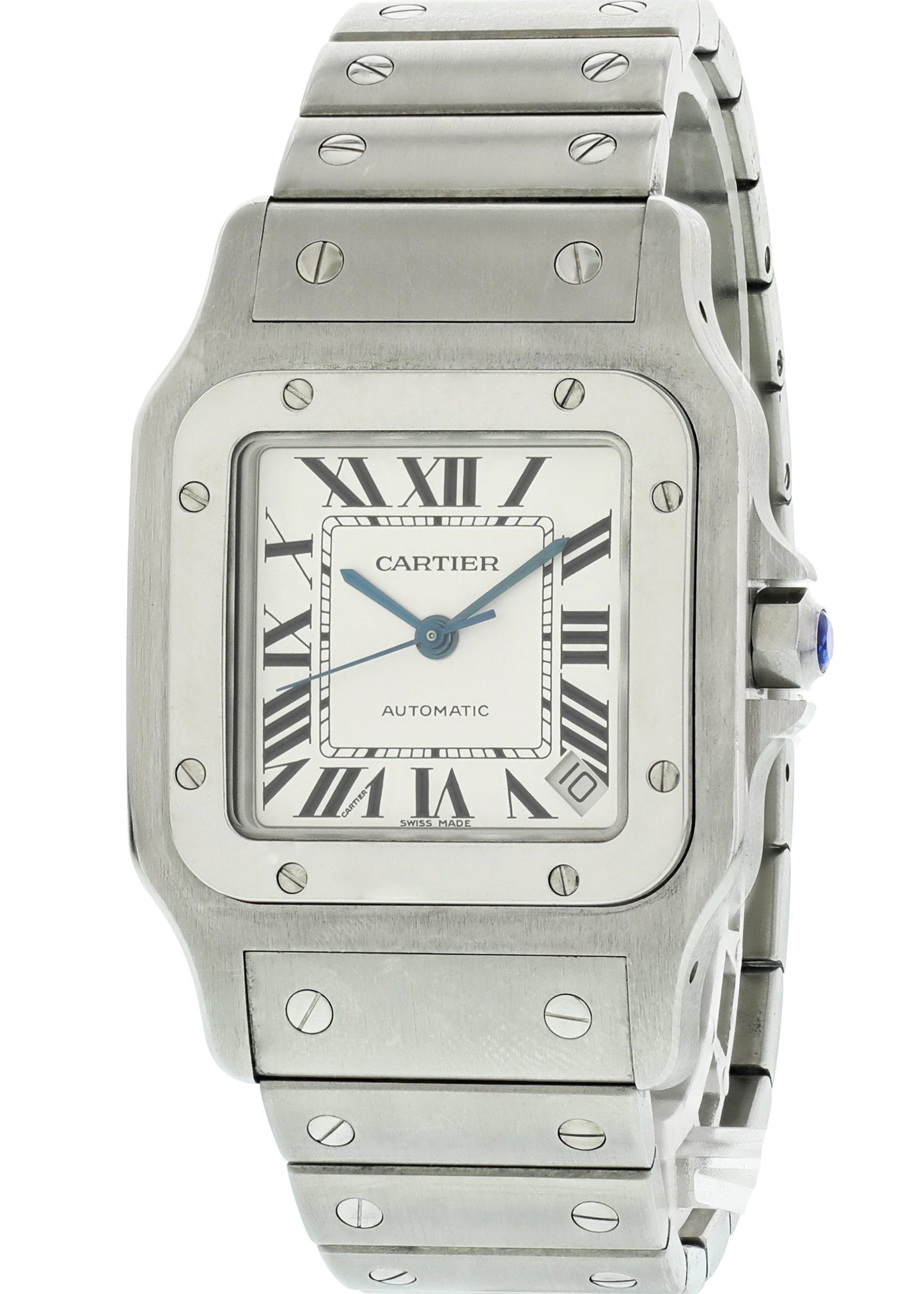 Cartier Santos 2823 Men’s Watch Box Papers - Wristwatch