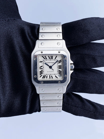 Cartier Santos 2823 Stainless Steel Mens Watch