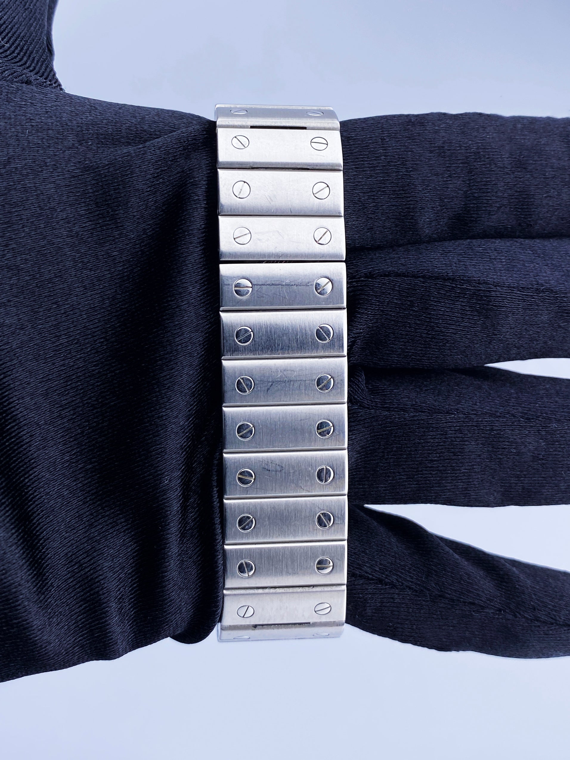 Cartier Santos 2823 Stainless Steel Mens Watch