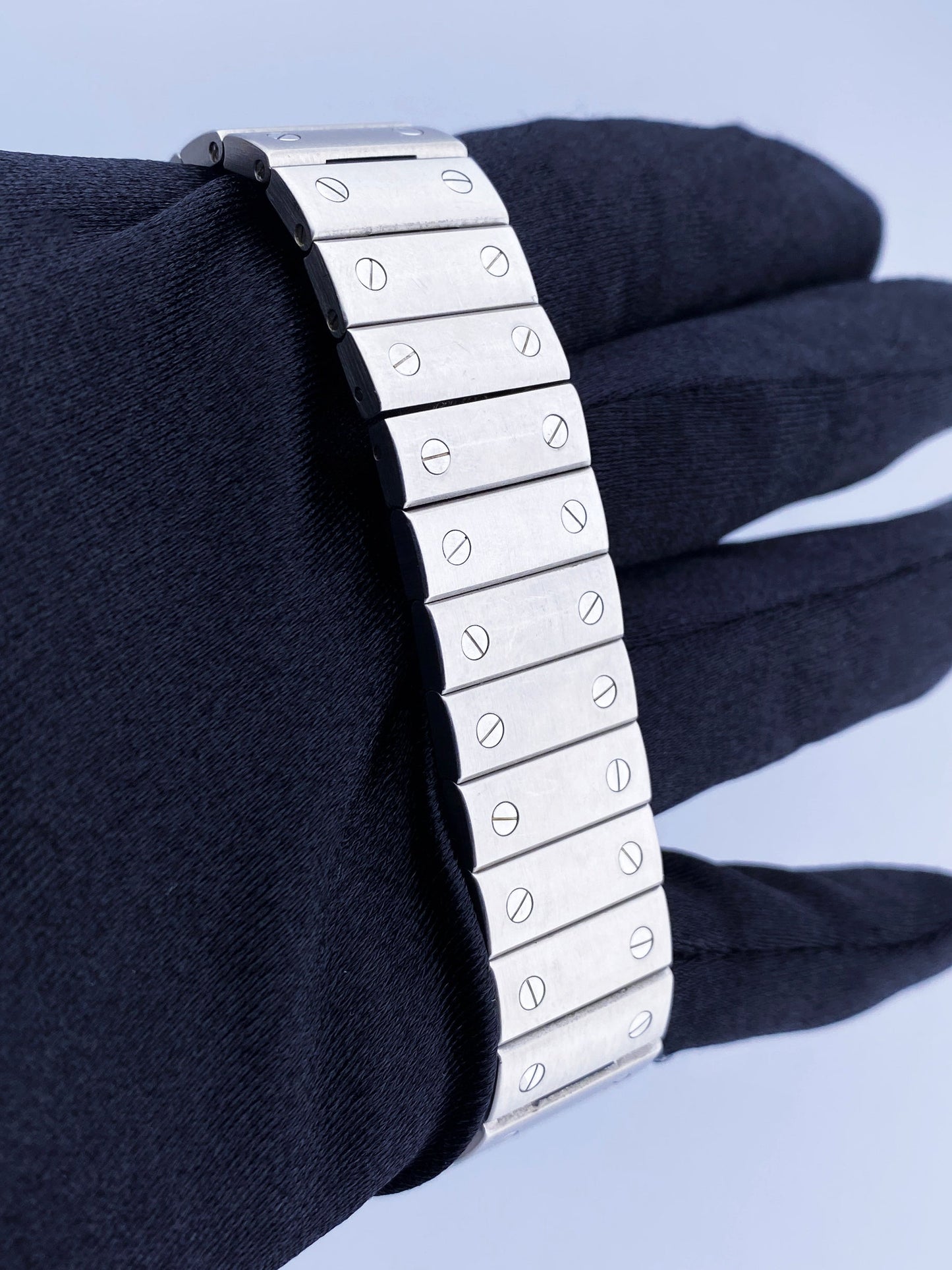 Cartier Santos 2823 Stainless Steel Mens Watch